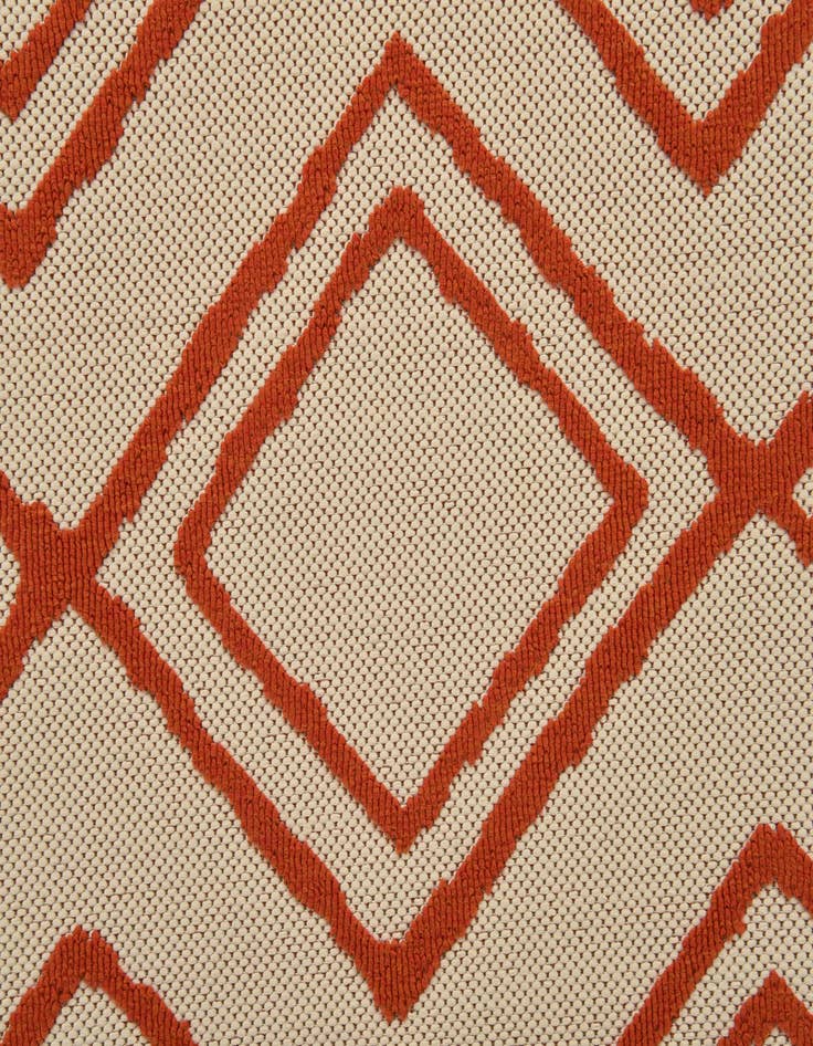 Detail image of  5' x 7' 7  Washable Modern Indoor / Outdoor Rug