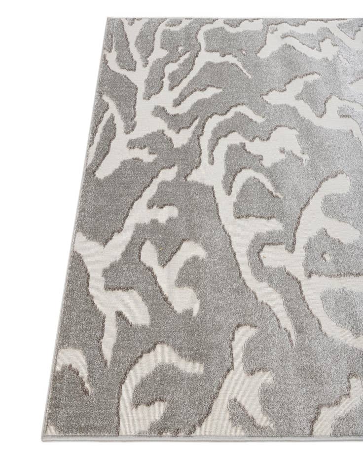 Detail image of  5' 3 x 7' 9  Washable Modern Indoor / Outdoor Rug