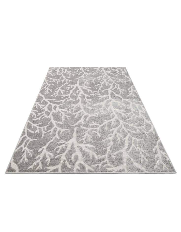 Detail image of  5' 3 x 7' 8  Washable Modern Indoor / Outdoor Rug