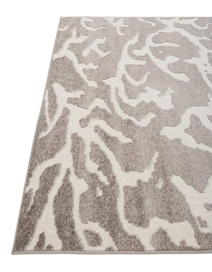 Detail image of  5' 3 x 7' 8  Washable Modern Indoor / Outdoor Rug
