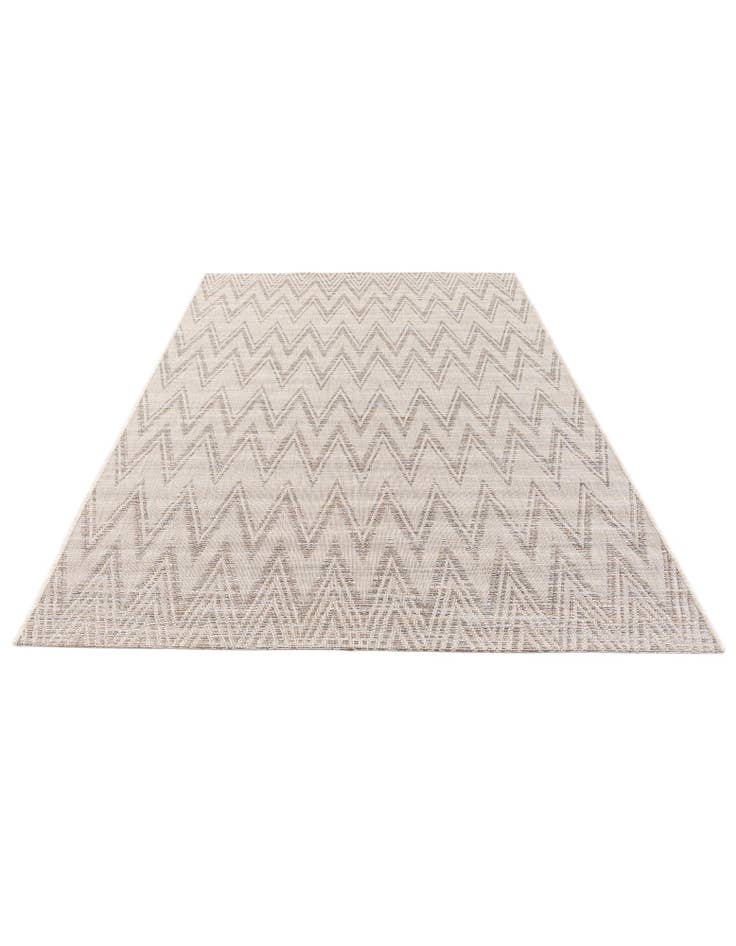 Detail image of  5' 2 x 7' 8  Washable Modern Indoor / Outdoor Rug