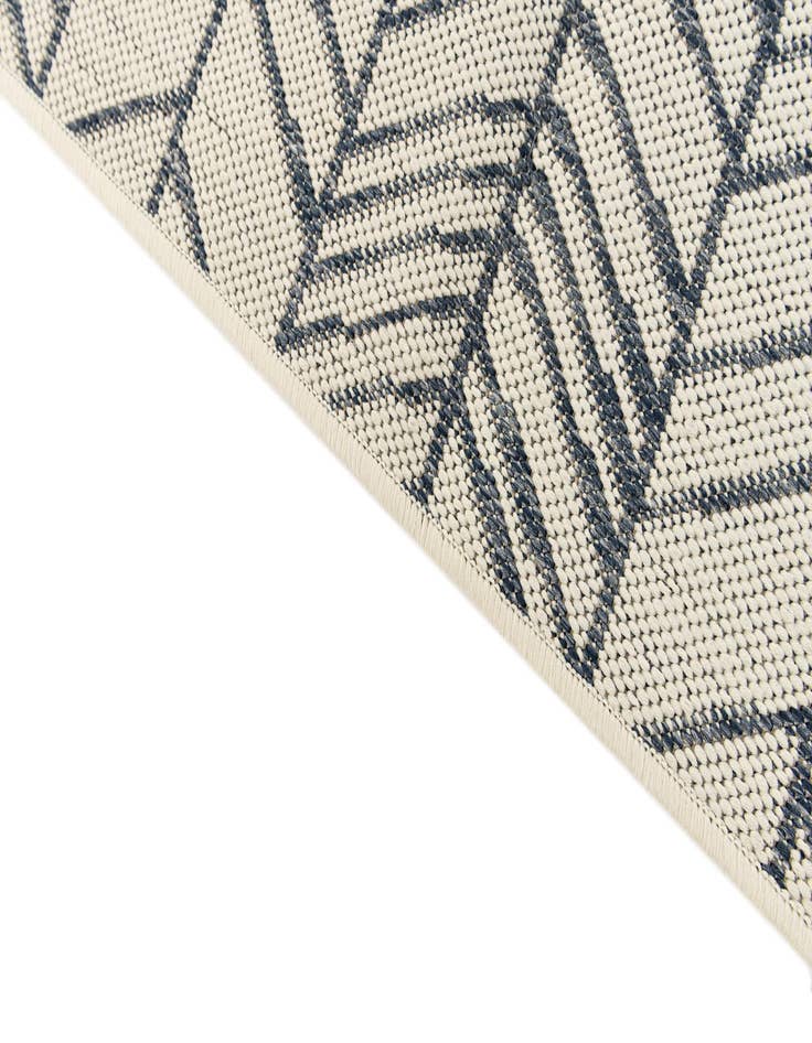 Detail image of  5' 2 x 7' 7  Washable Modern Indoor / Outdoor Rug