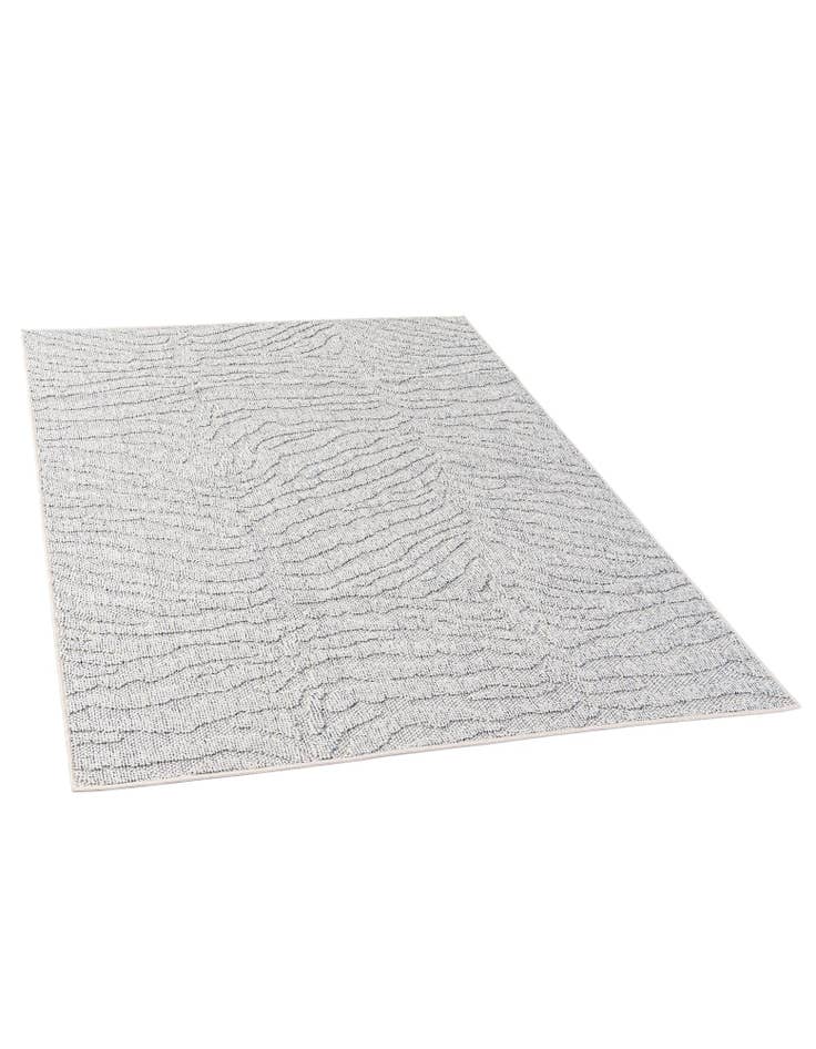 Detail image of  5' 2 x 7' 9  Washable Modern Indoor / Outdoor Rug