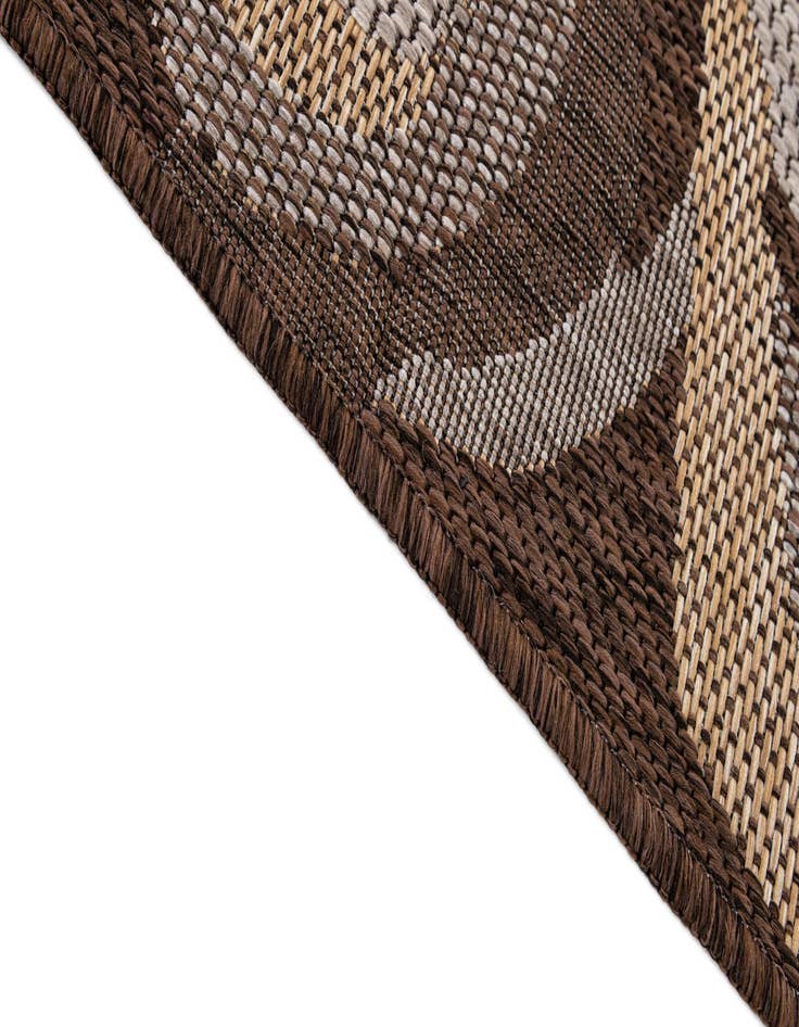 Detail image of  5' x 7' 4  Washable Modern Indoor / Outdoor Rug