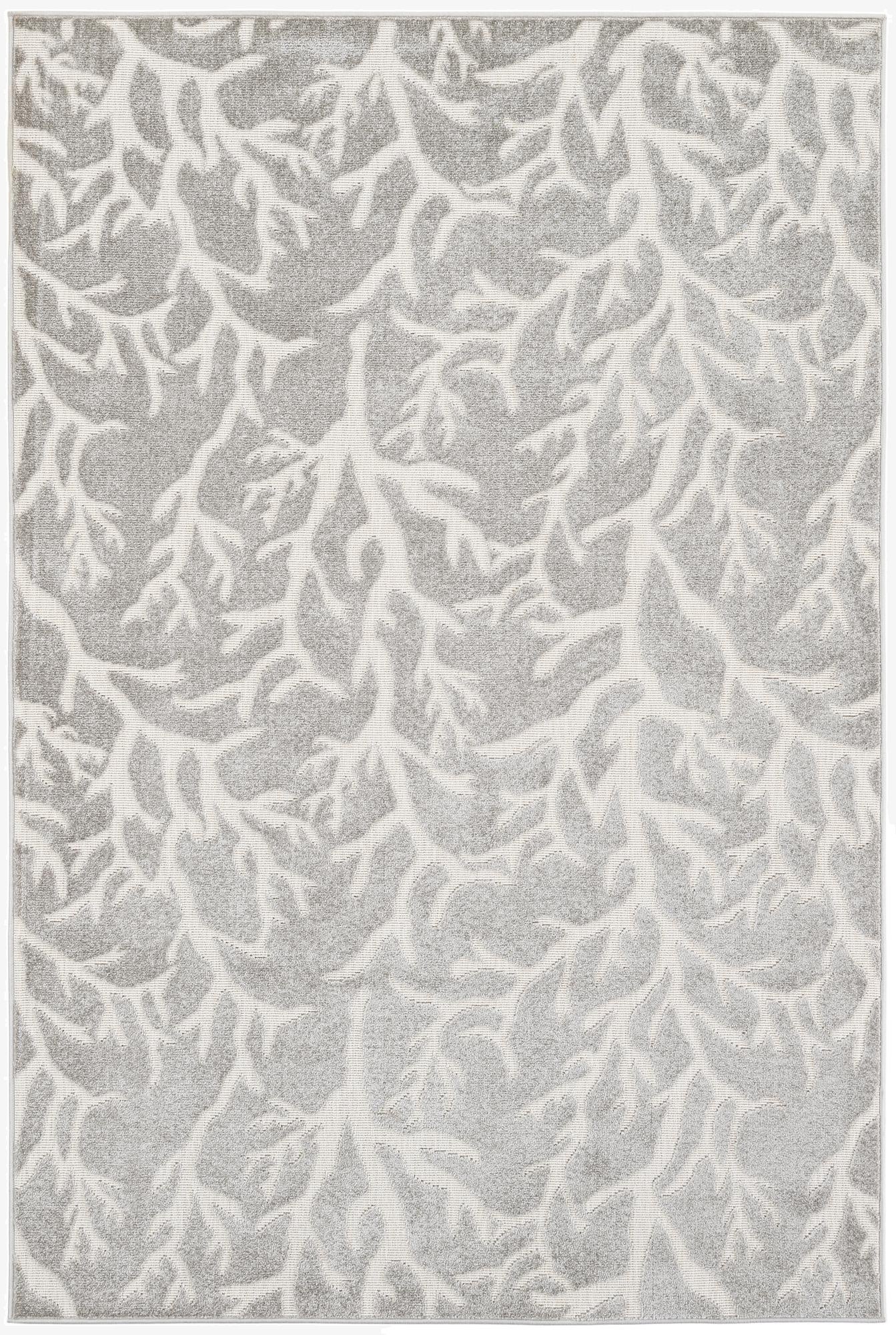  5' 3 x 7' 8  Washable Modern Indoor / Outdoor Rug