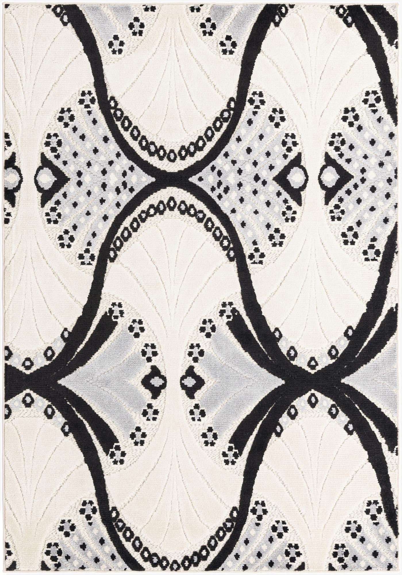  5' 3 x 7' 7  Washable  Indoor / Outdoor Rug