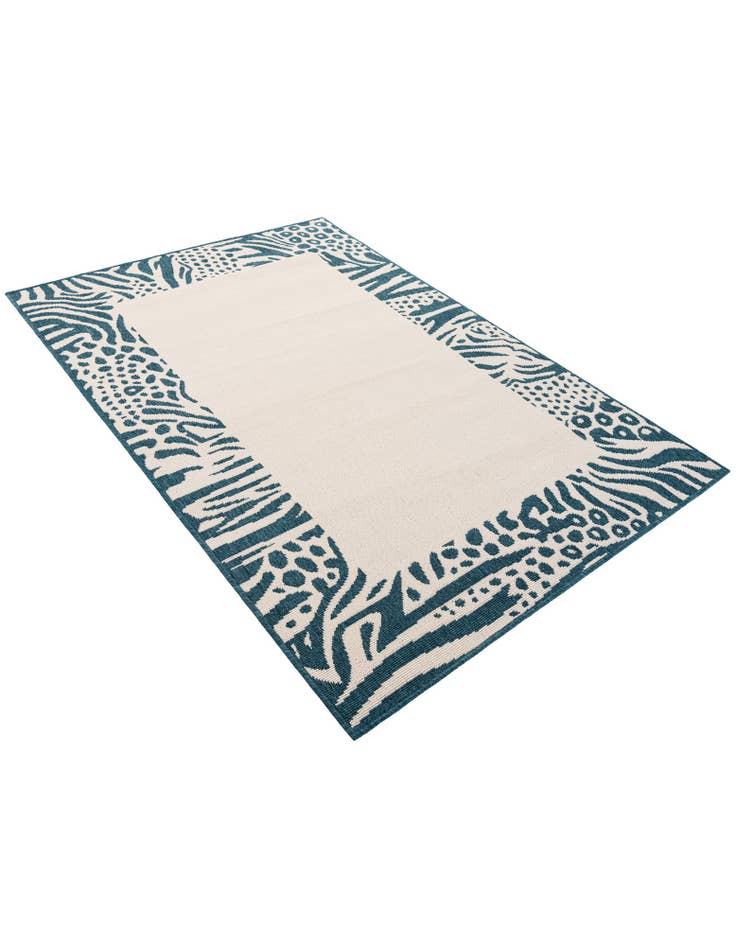 Detail image of  4' x 6'  Washable Safari Indoor / Outdoor Rug