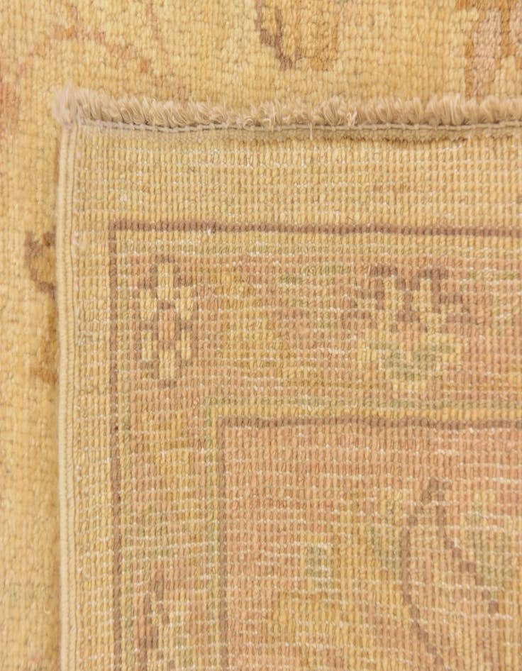 Detail image of  6' 8 x 8' 3  Hand Knotted Peshawar Ziegler Rug