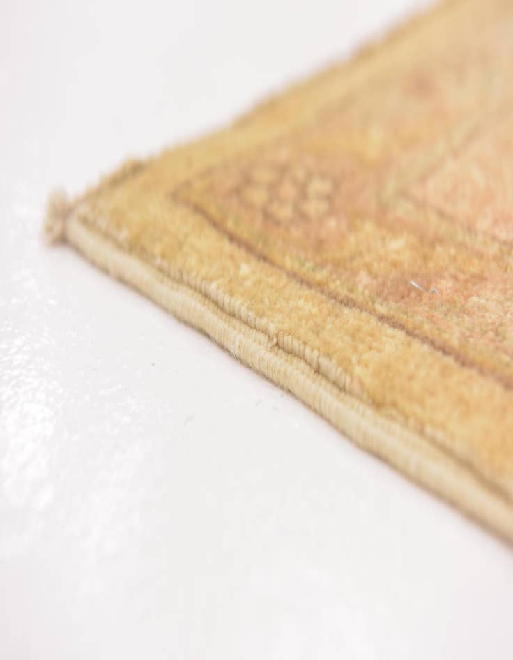 Detail image of  6' 8 x 8' 3  Hand Knotted Peshawar Ziegler Rug