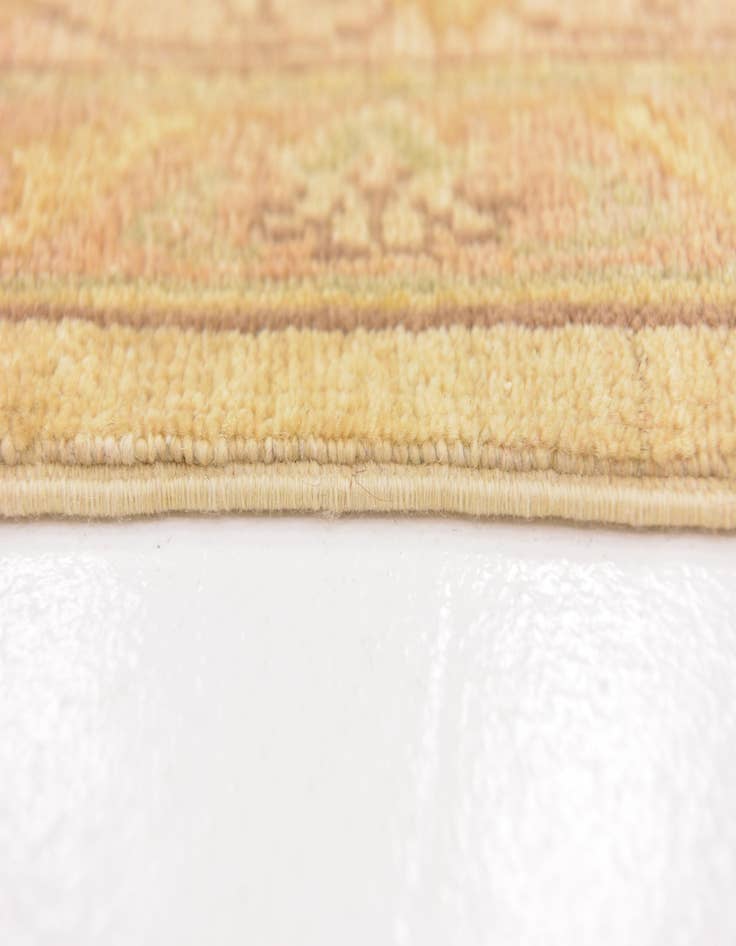 Detail image of  6' 8 x 8' 3  Hand Knotted Peshawar Ziegler Rug