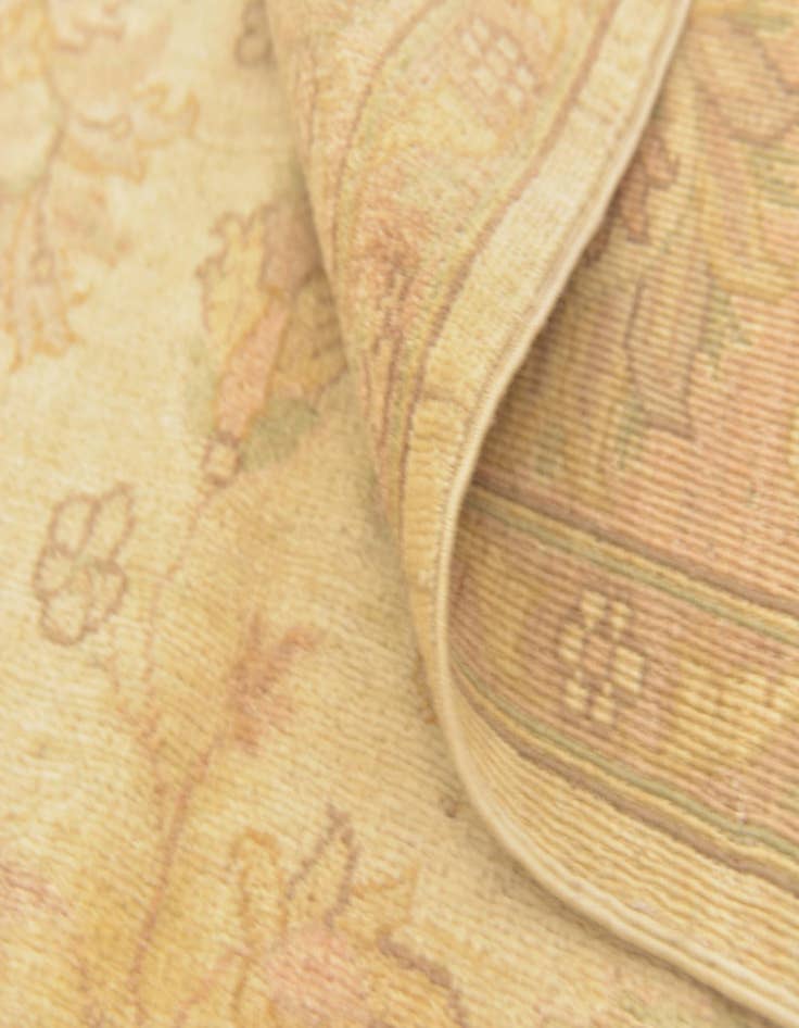 Detail image of  6' 8 x 8' 3  Hand Knotted Peshawar Ziegler Rug