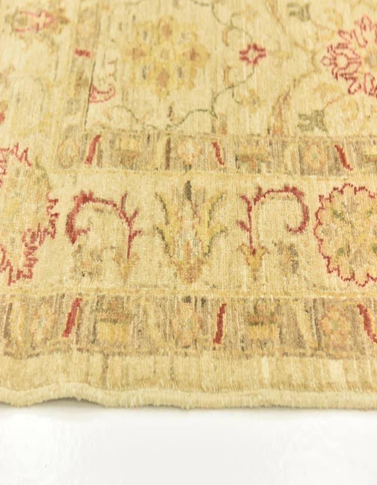 Detail image of  4' 4 x 5' 8  Hand Knotted Peshawar Ziegler Rug