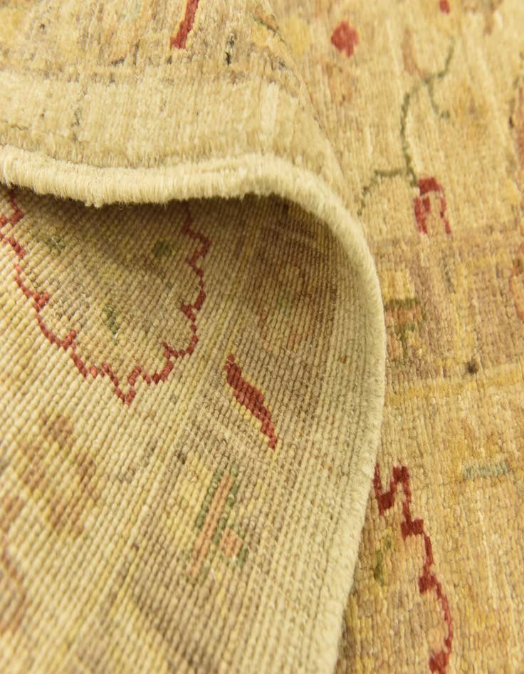Detail image of  4' 4 x 5' 8  Hand Knotted Peshawar Ziegler Rug