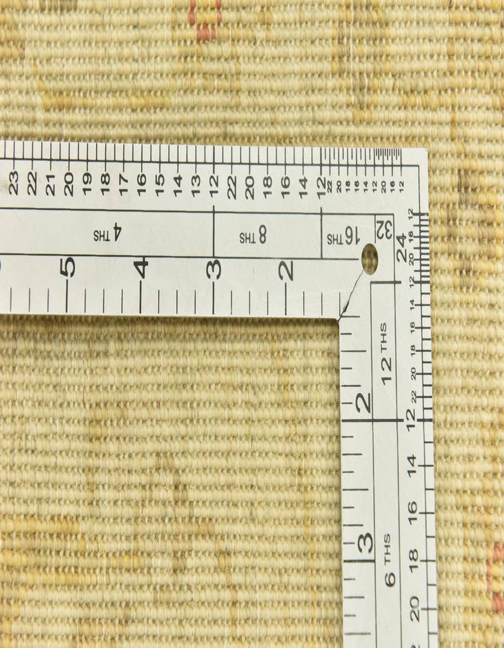 Detail image of  3' 3 x 4' 10  Hand Knotted Peshawar Ziegler Rug