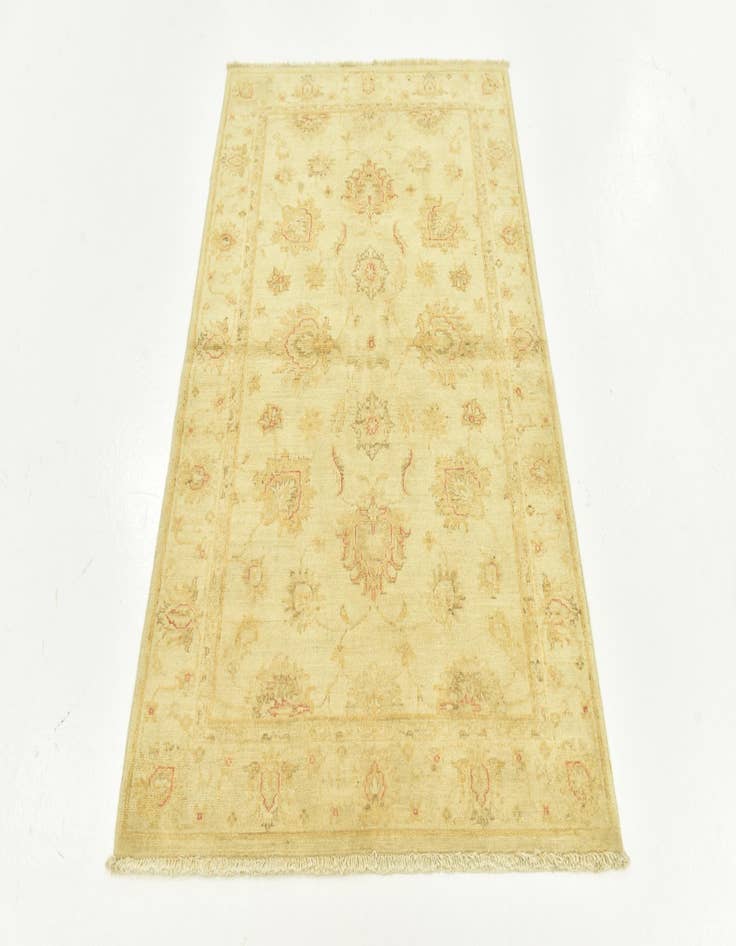 Detail image of  3' 3 x 4' 10  Hand Knotted Peshawar Ziegler Rug