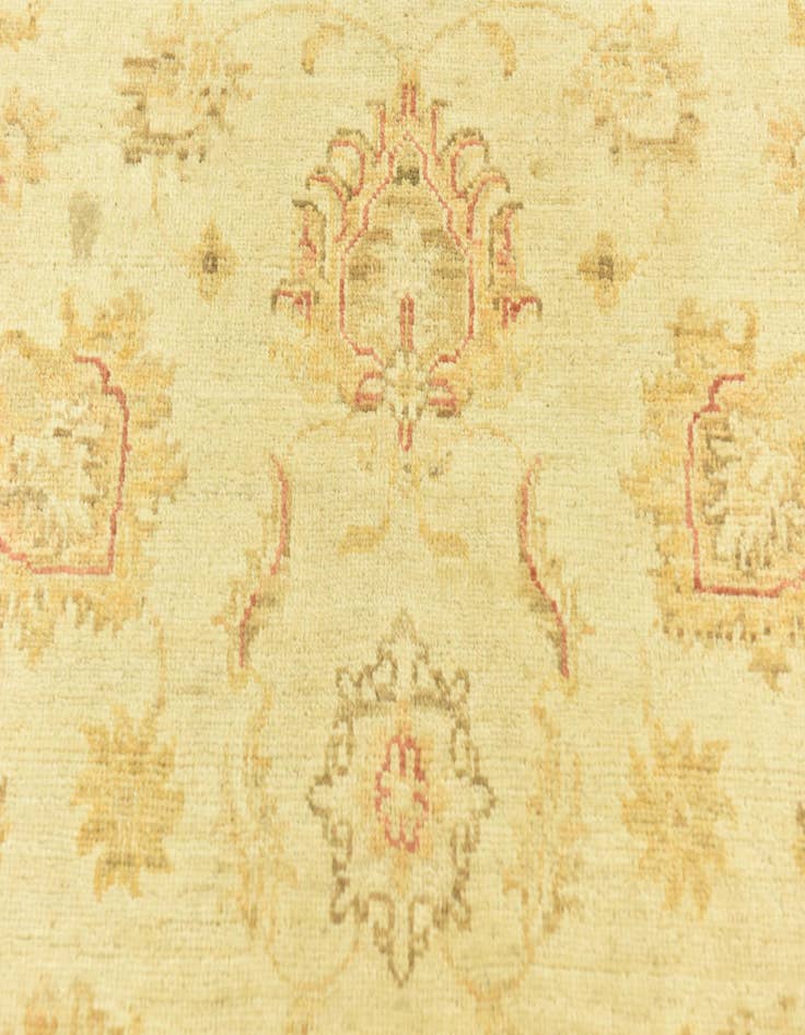 Detail image of  3' 3 x 4' 10  Hand Knotted Peshawar Ziegler Rug