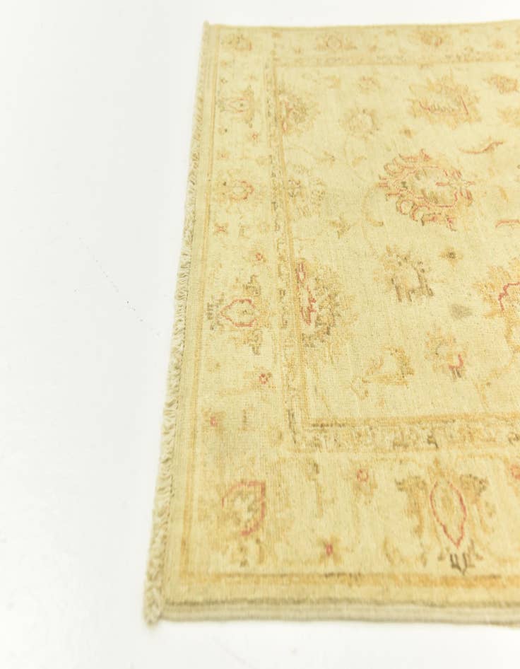 Detail image of  3' 3 x 4' 10  Hand Knotted Peshawar Ziegler Rug