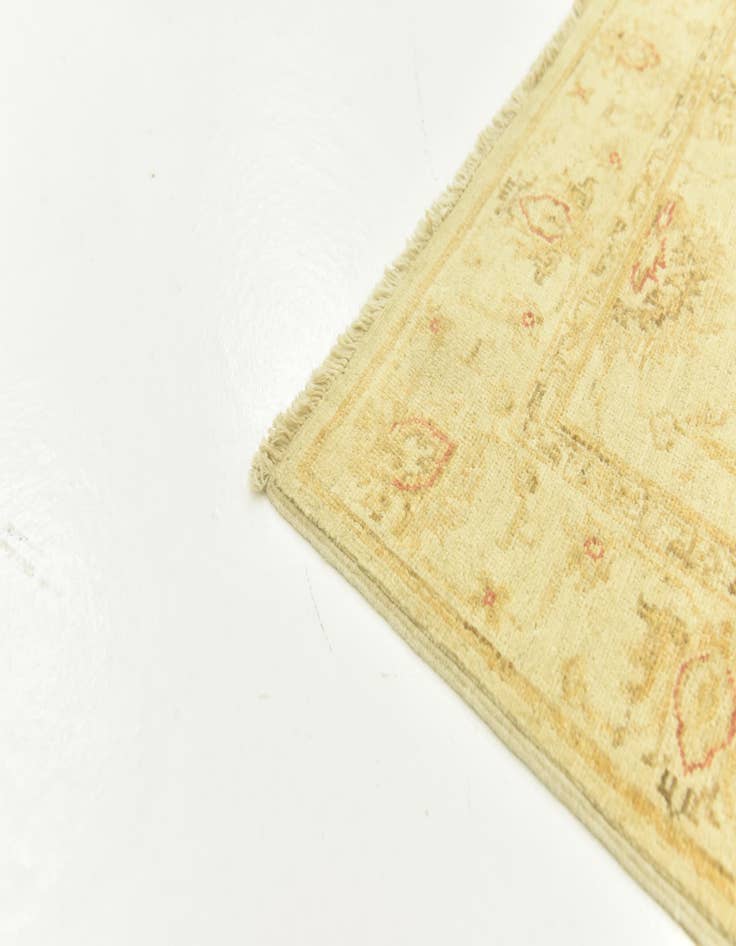 Detail image of  3' 3 x 4' 10  Hand Knotted Peshawar Ziegler Rug