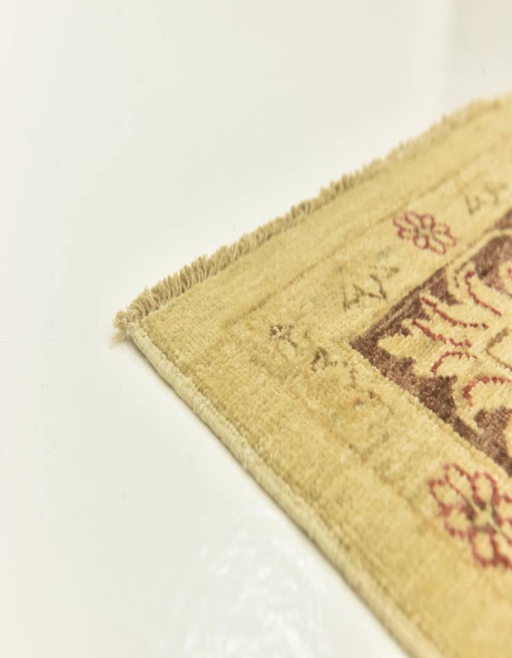 Detail image of  5' 6 x 7' 7  Hand Knotted Peshawar Ziegler Rug