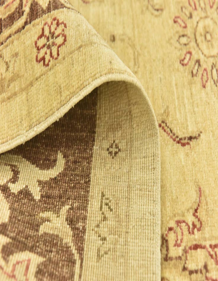 Detail image of  5' 6 x 7' 7  Hand Knotted Peshawar Ziegler Rug