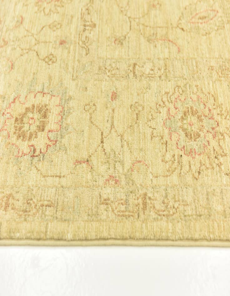 Detail image of  5' 8 x 8'  Hand Knotted Peshawar Ziegler Rug