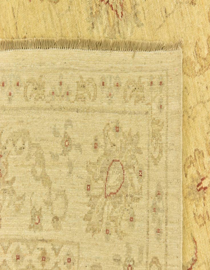 Detail image of  5' 9 x 8'  Hand Knotted Peshawar Ziegler Rug