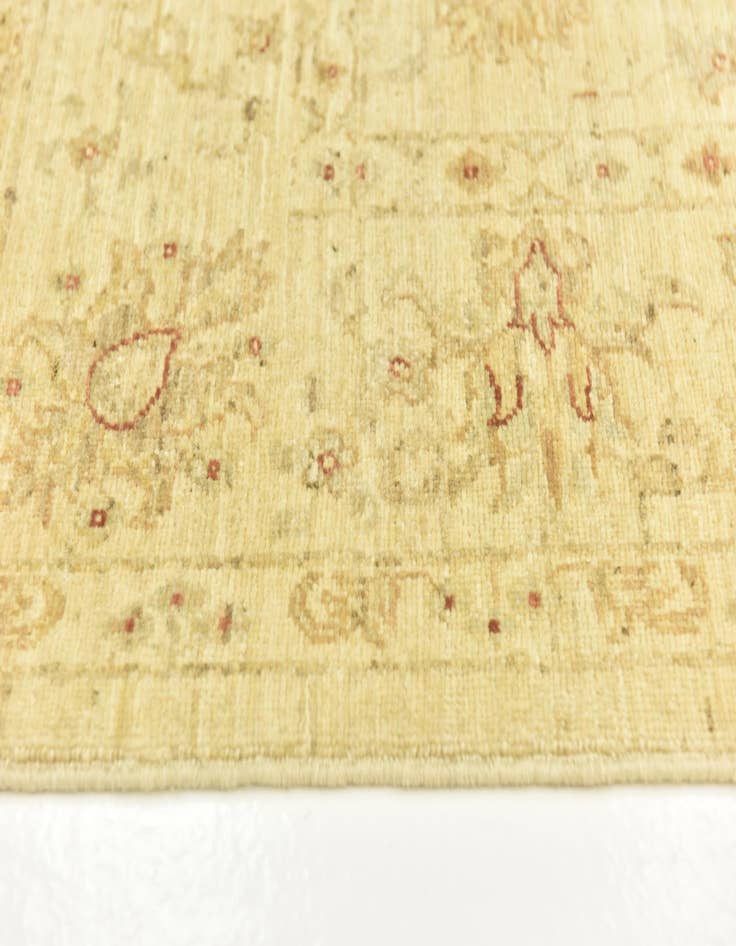 Detail image of  5' 9 x 8'  Hand Knotted Peshawar Ziegler Rug