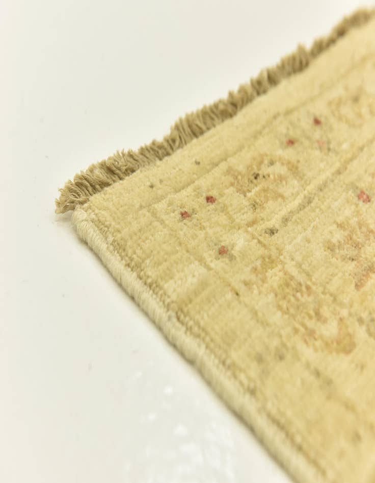 Detail image of  5' 9 x 8'  Hand Knotted Peshawar Ziegler Rug