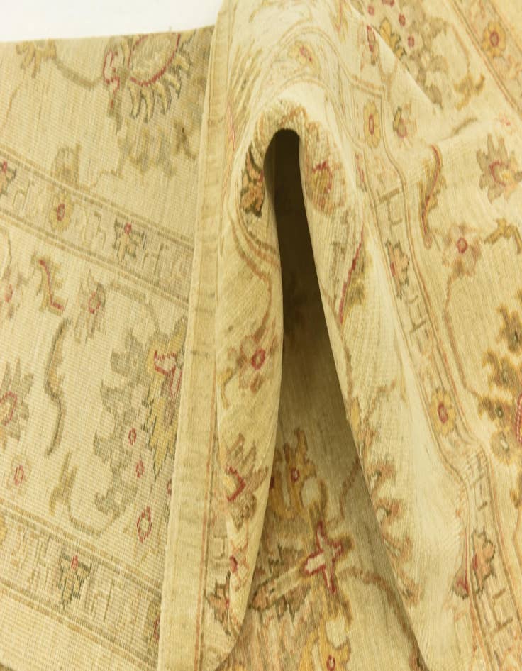 Detail image of  7' x 9' 5  Hand Knotted Peshawar Ziegler Rug