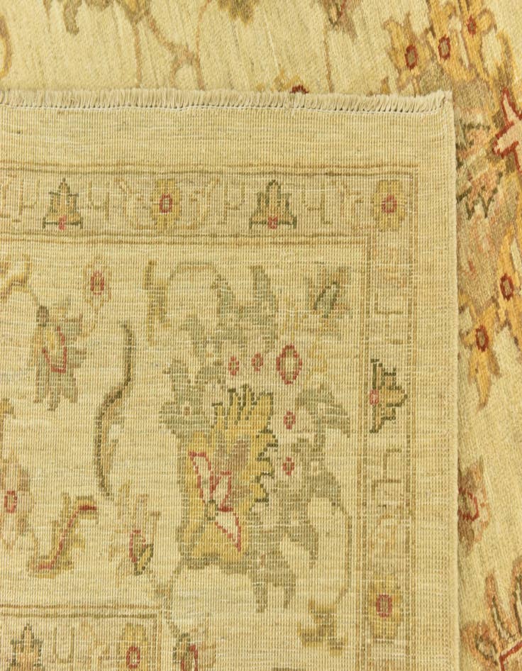 Detail image of  7' x 9' 5  Hand Knotted Peshawar Ziegler Rug