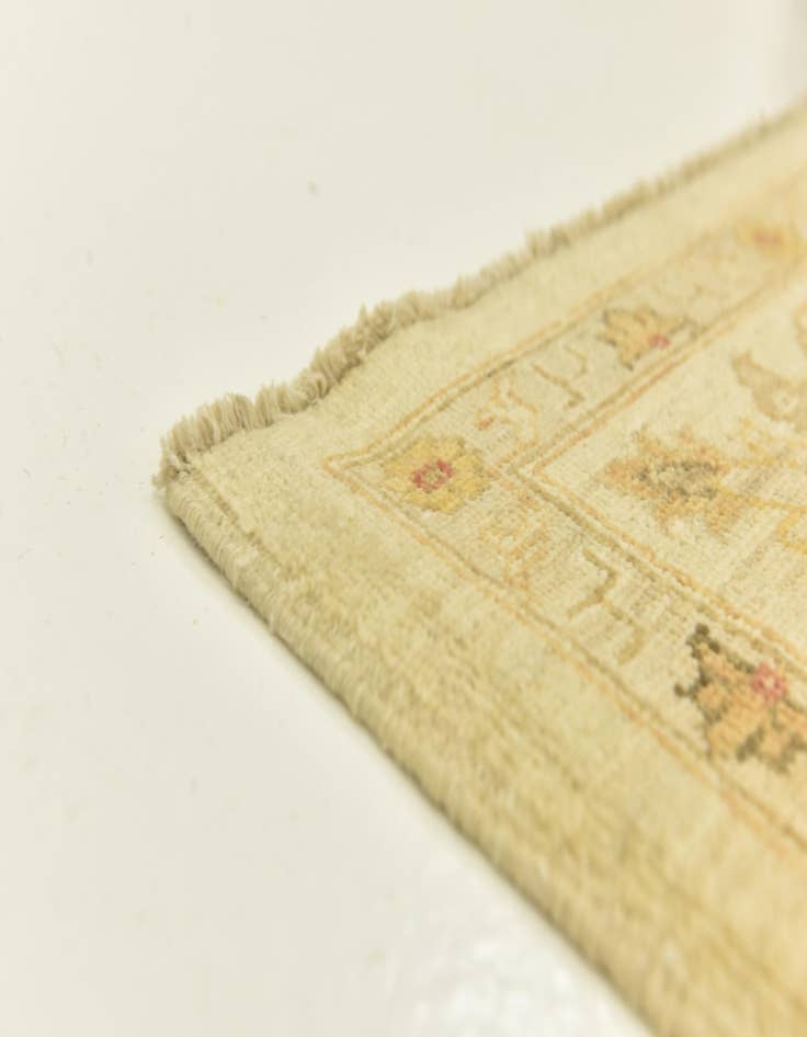 Detail image of  7' x 9' 5  Hand Knotted Peshawar Ziegler Rug