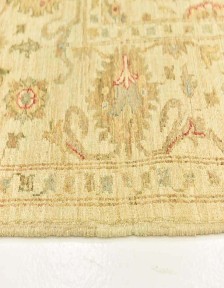 Detail image of  6' 6 x 9' 7  Hand Knotted Peshawar Ziegler Rug