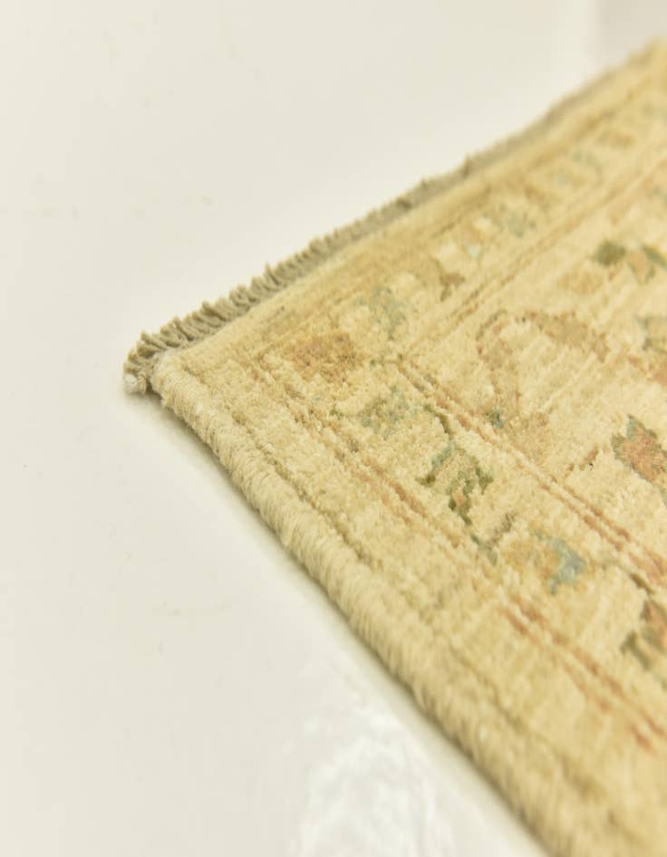 Detail image of  6' 6 x 9' 7  Hand Knotted Peshawar Ziegler Rug