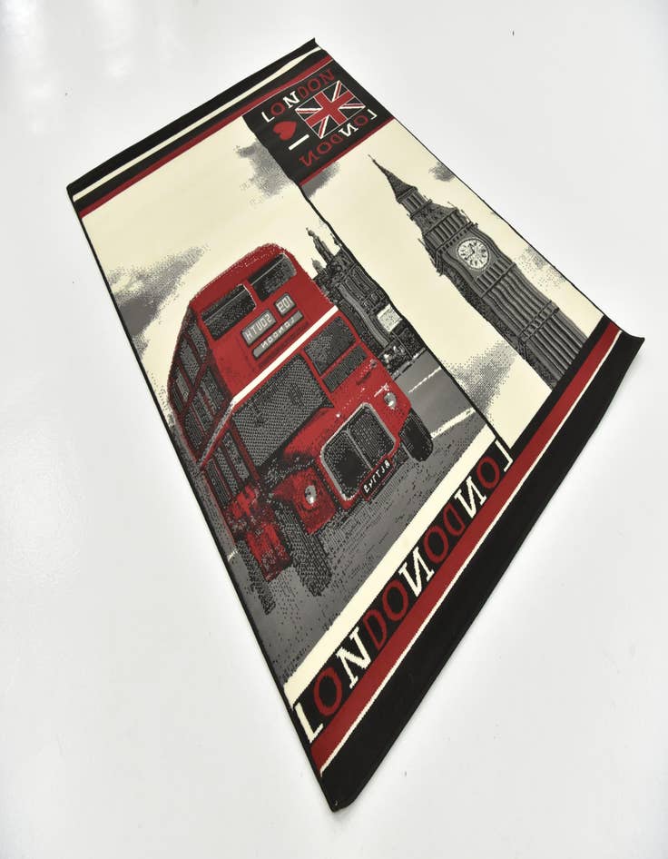 Detail image of  5' 3 x 7' 4 Reproduction Gabbeh Rug