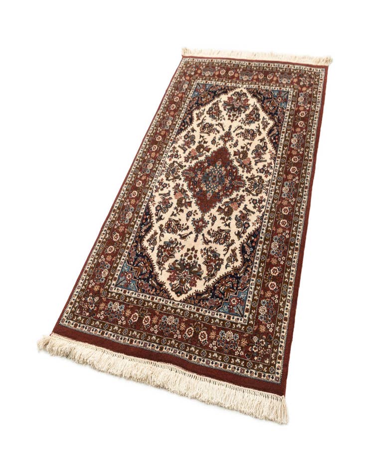 Detail image of  3' 8 x 6' 2  Hand Knotted Sarough Oriental Wool Rug