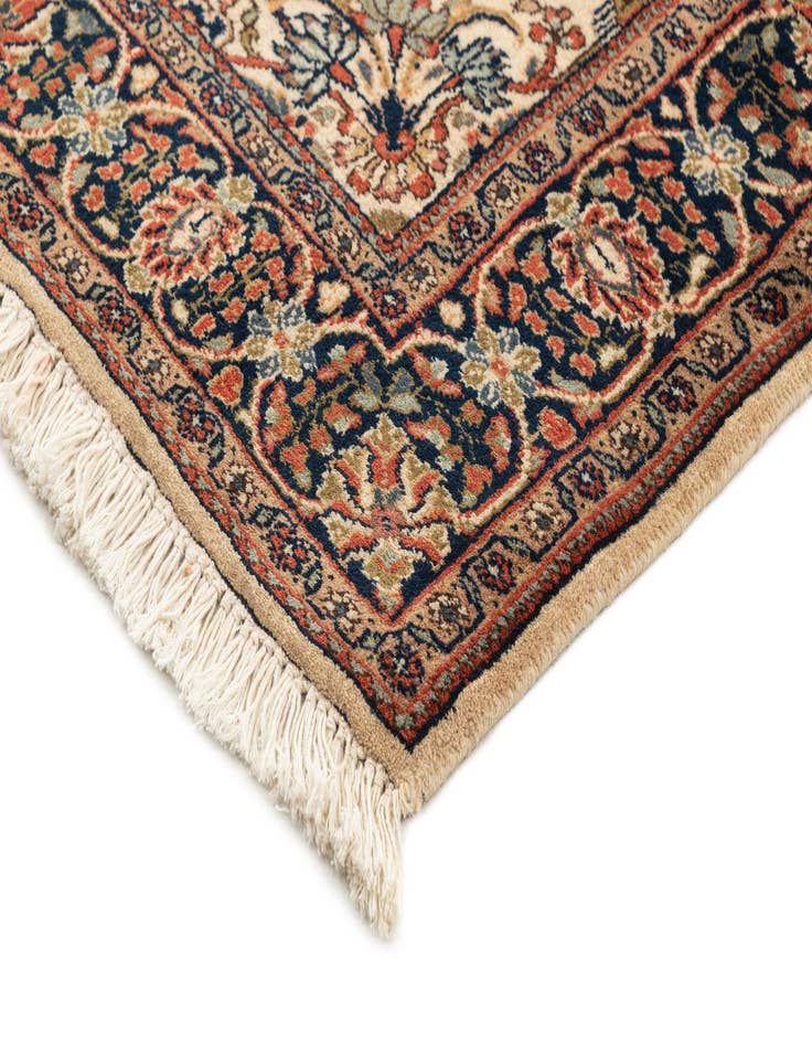 Detail image of  4' 2 x 5' 10  Hand Knotted Sarough Wool Rug