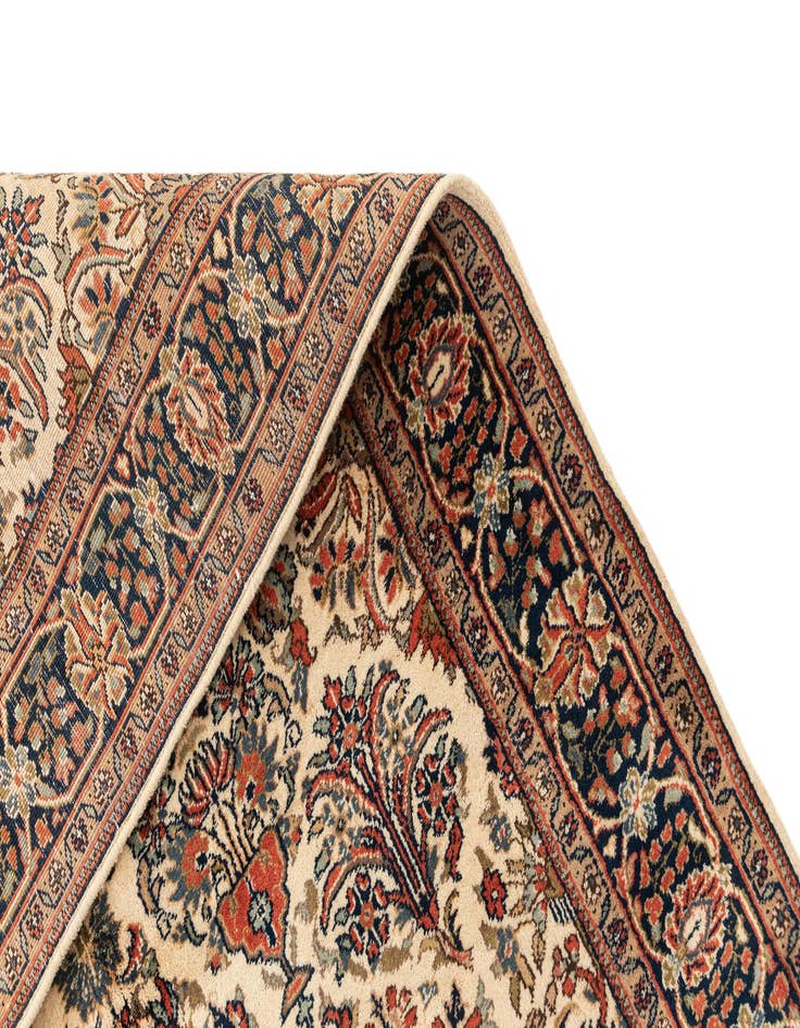 Detail image of  4' 2 x 5' 10  Hand Knotted Sarough Wool Rug