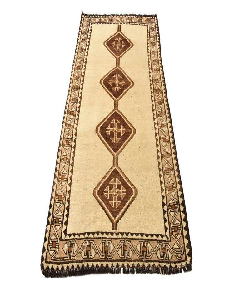 Detail image of 3' 5 x 6' 1 Hand Knotted Shiraz-Gabbeh Persian Wool Rug