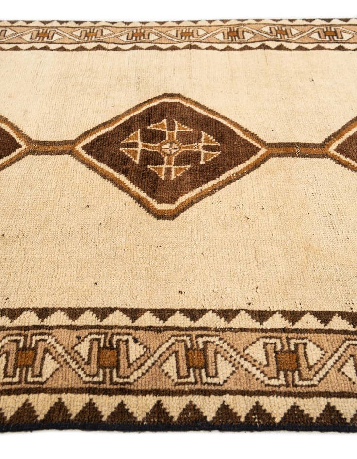 Detail image of  3' 5 x 6' 1  Hand Knotted Shiraz-Gabbeh Wool Rug