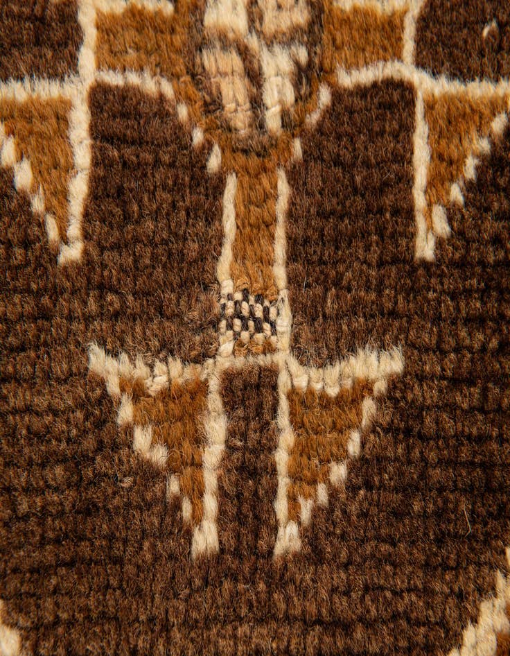 Detail image of  3' 5 x 6' 1  Hand Knotted Shiraz-Gabbeh Wool Rug