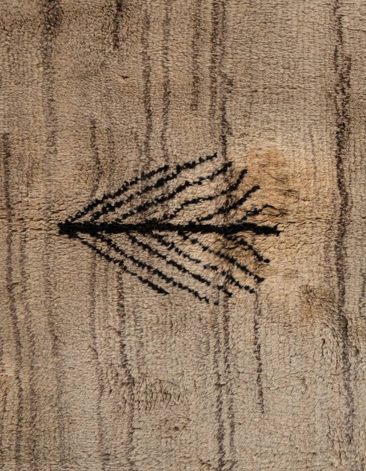 Detail image of  7' 6 x 10' 4  Hand Knotted Shiraz-Gabbeh Persian Wool Rug