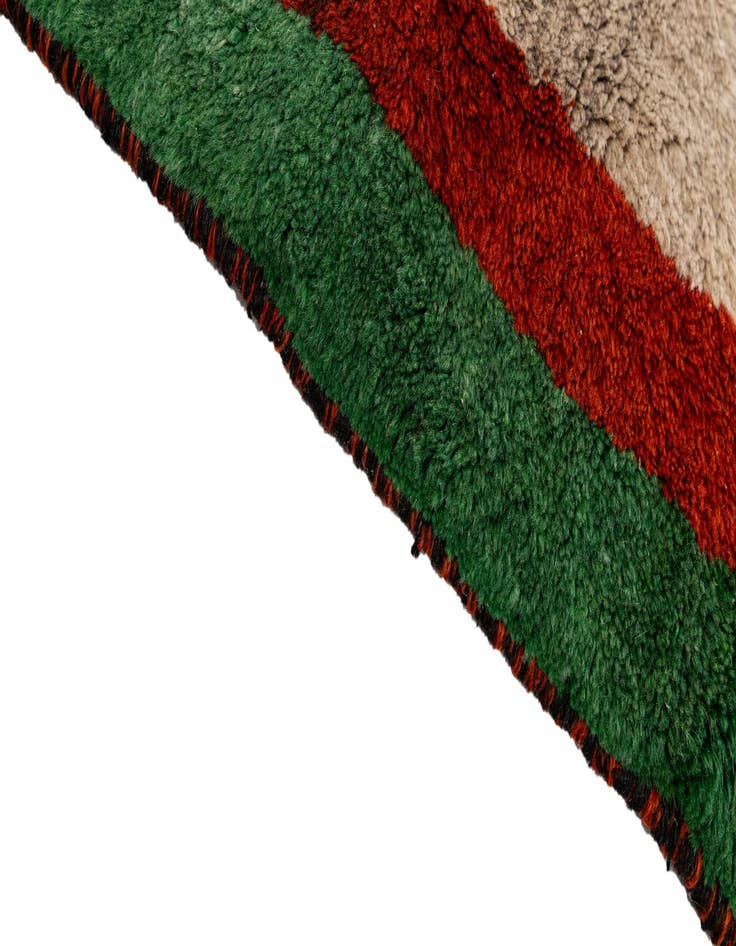 Detail image of  7' 6 x 10' 4  Hand Knotted Shiraz-Gabbeh Persian Wool Rug