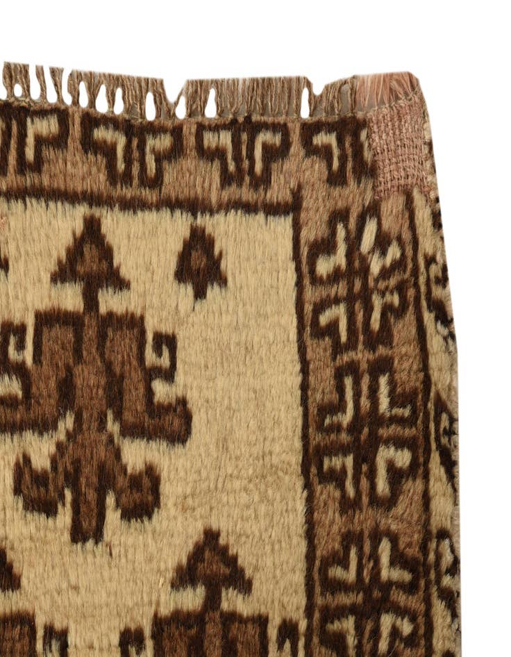 Detail image of 2' 8 x 4' 1 Hand Knotted Shiraz-Lori Persian Wool Rug