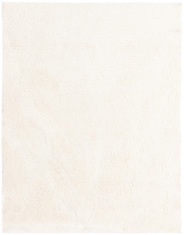  5' 3 x 7' Solid Shag Rug