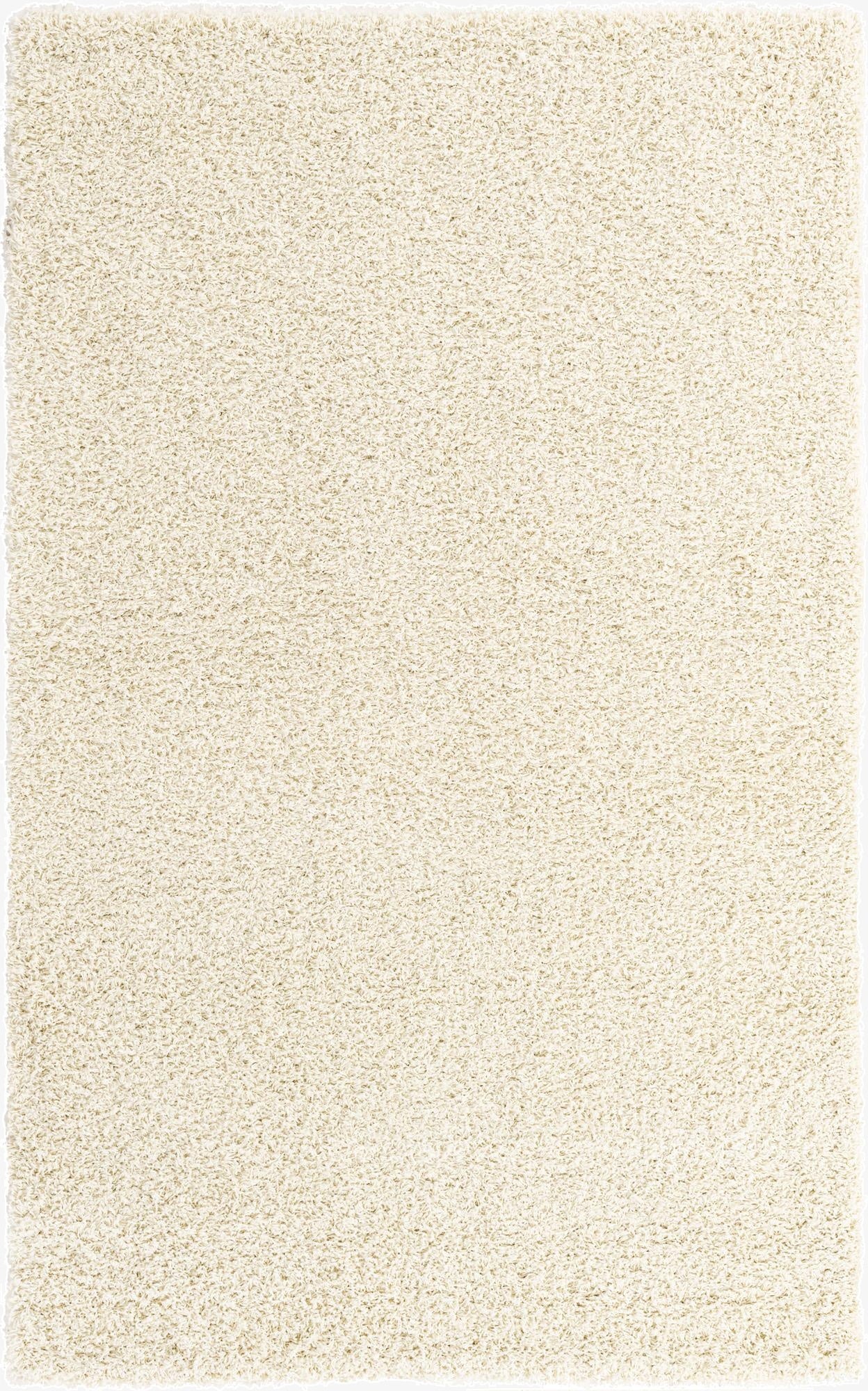  4' x 6' Solid Shag Rug