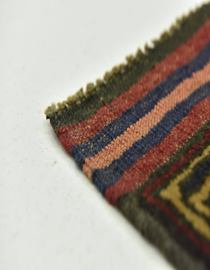 Detail image of  2' 10 x 4' 5  Hand Knotted Sumak Wool Rug