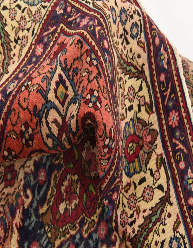 Detail image of  8' 2 x 9' 7  Hand Knotted Tabriz Persian Wool Rug