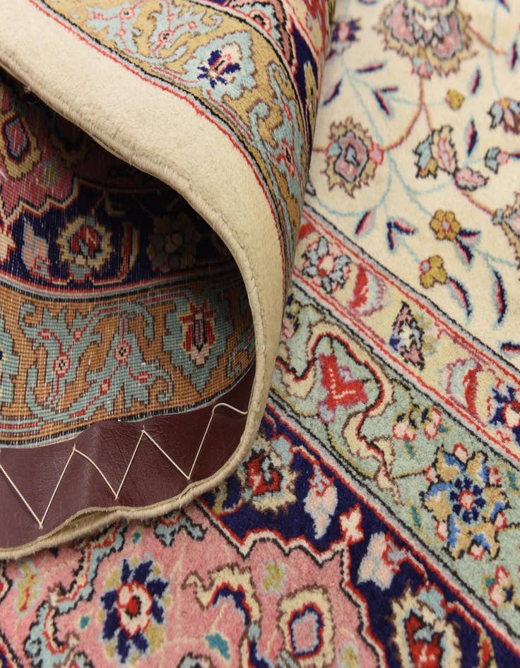 Detail image of  9' 10 x 13' 4  Hand Knotted Tabriz Persian Rug