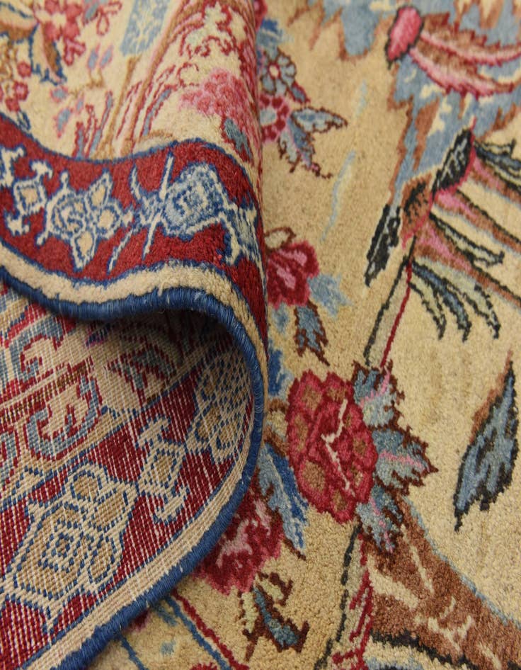 Detail image of  11' x 12' 7  Hand Knotted Tabriz Persian Wool Rug