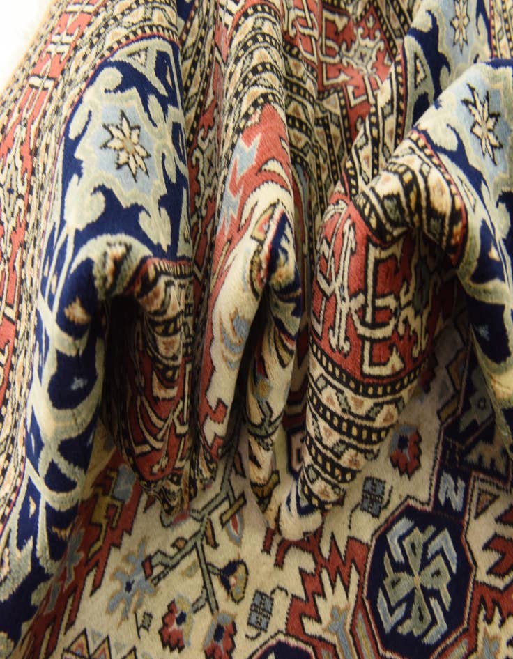 Detail image of  7' 8 x 9' 6  Hand Knotted Tabriz Persian Rug